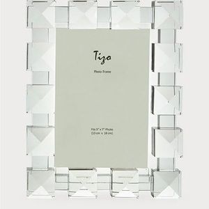 Tizo Diamond Crystal Glass Photo Picture Frame 4 x 6 Inch, MPN: PH2500-46
